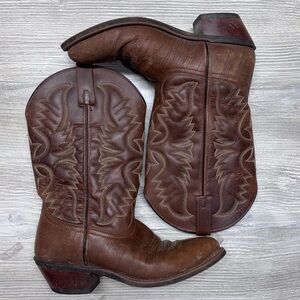 Men’s Laredo Brown Leather Boots